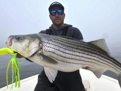 Top Lure Picks for Spring Striped Bass on Raritan Bay